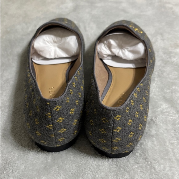 NWT Talbots Gray Ryan Novelty Cheers Loafers - Picture 3 of 6
